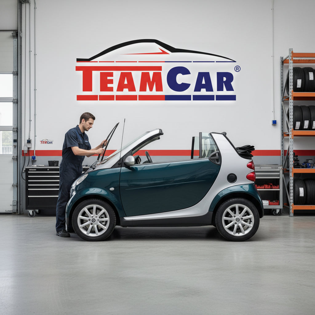 Schimbare Ștergătoare A4508200145 la Smart Fortwo Cabrio 450 cu Set Față Flat Premium – TeamCar®
