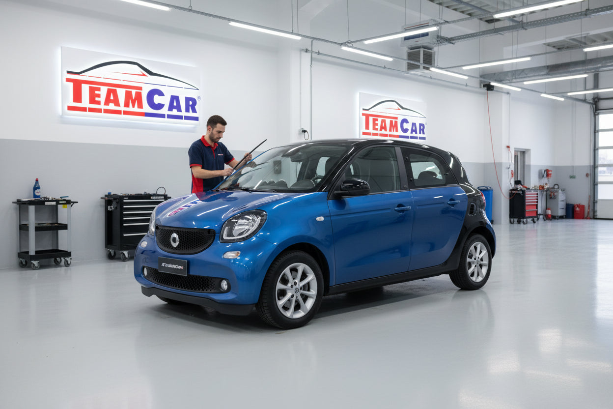 Schimbare ștergătoare la Smart Forfour 453 Cabrio/Tridop fabricat între 2015–2021