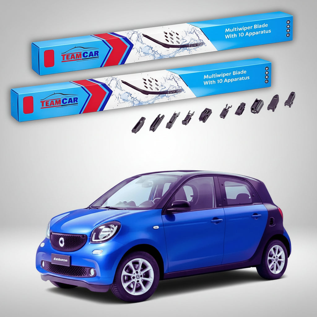 Ștergătoare Smart Forfour A453 Cabrio 2015-2021 | Set Față Flat Premium – TeamCar®