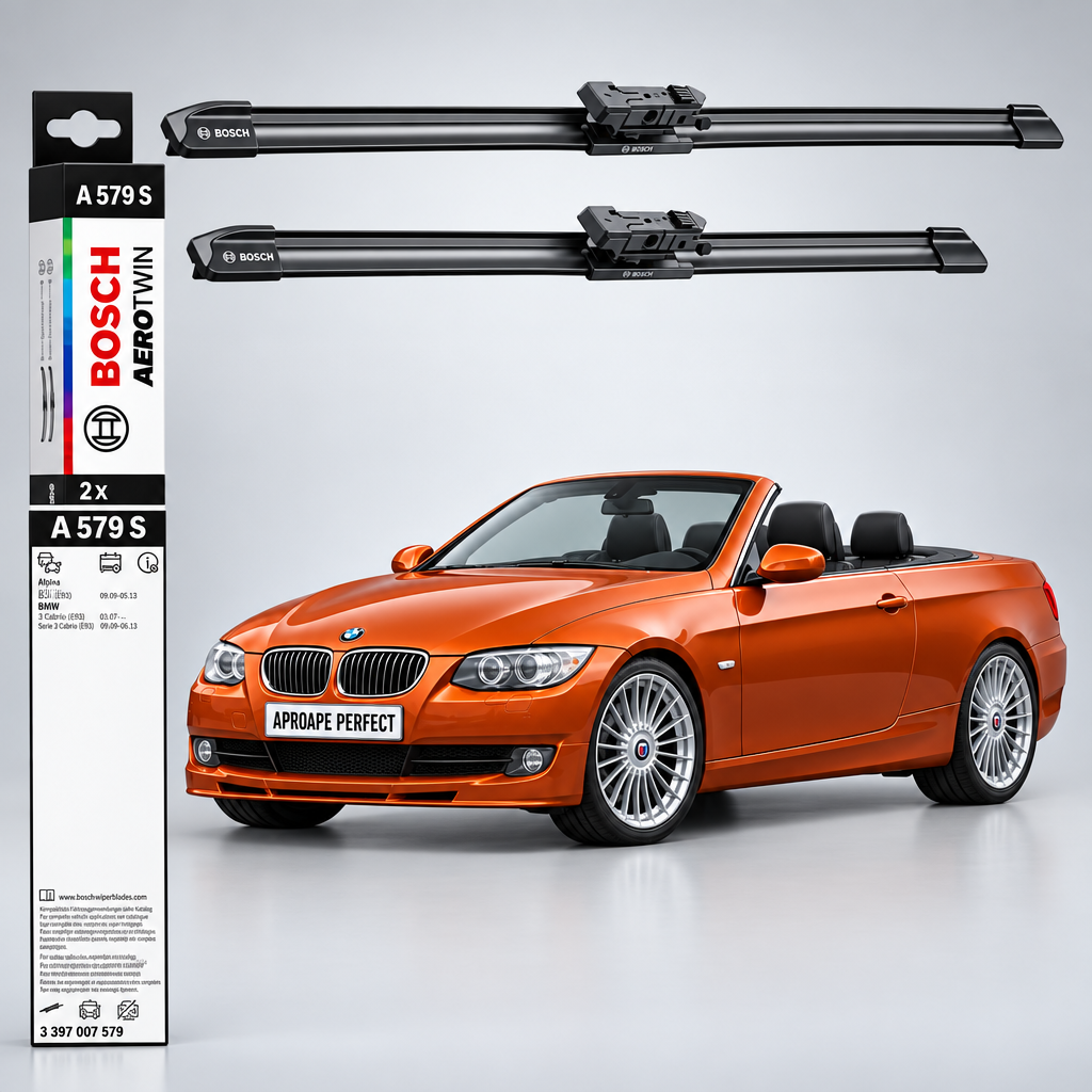 Ștergătoare Alpina B3 Cabrio (E93) 09.2009-05.2013