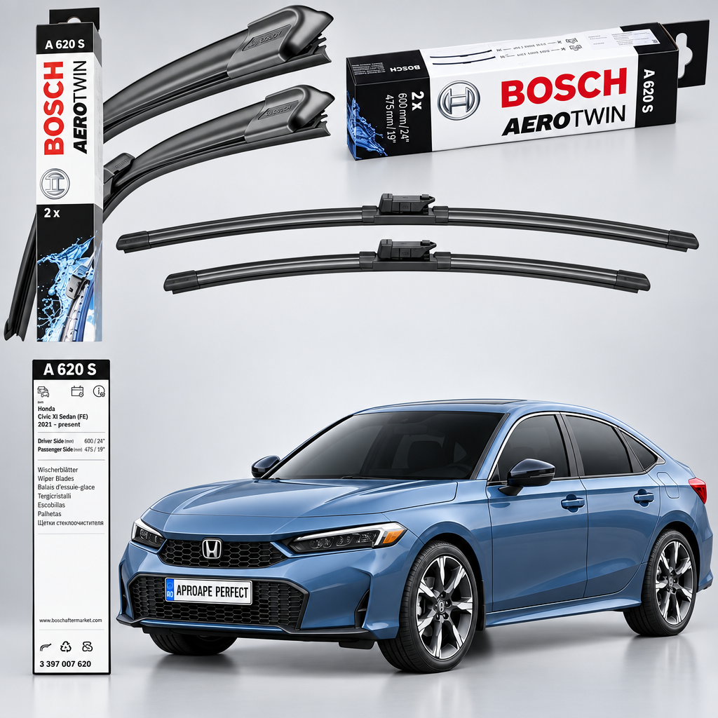 Ștergătoare Parbriz Honda Civic XI Sedan (FE) 2021-Prezent
