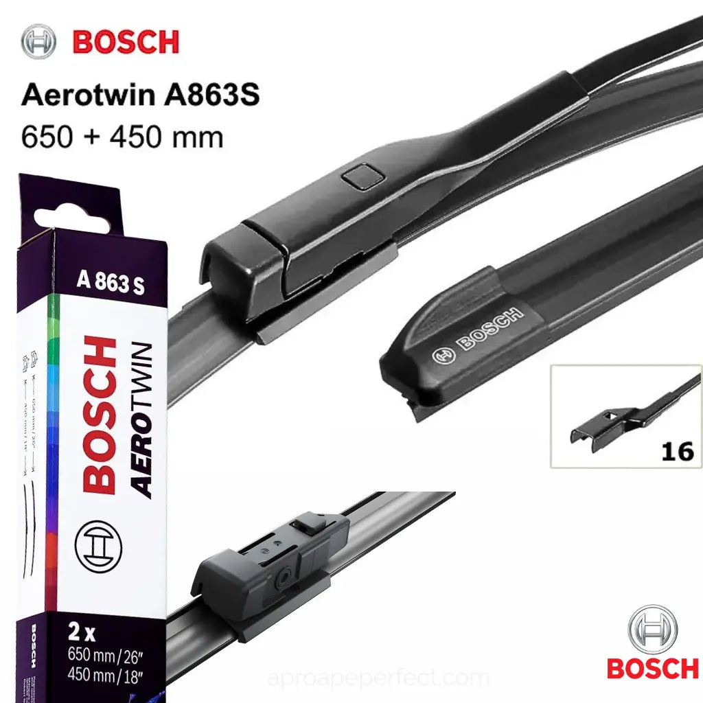 Scheibenwischer vorne für VW Passat B9 Variant (CJ5) 2023+ | Bosch Aerotwin A863S