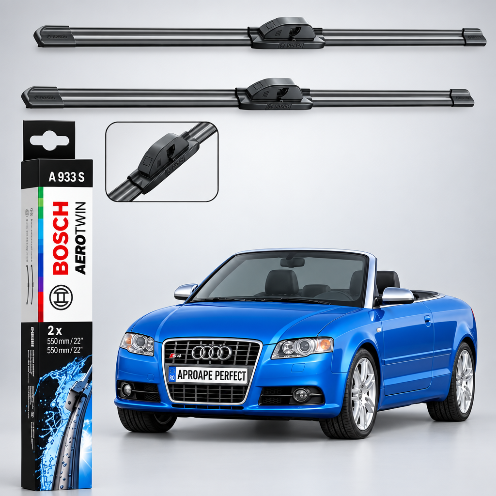 Ștergătoare Audi S4 Cabriolet [8HE; 8H7, B7] 02.2004 – 03.2009