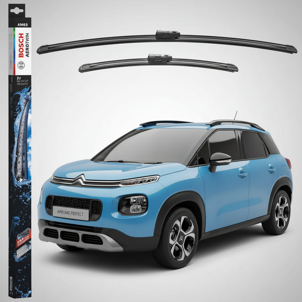 Ștergătoare Parbriz Citroen C3 Aircross I (2R, 2C) 2017+ | Set Față 650+400mm Aerotwin A945S | Bosch