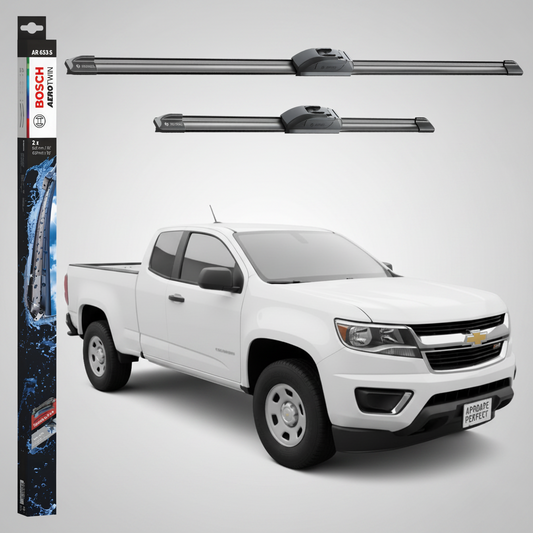 Ablaktörlő lapátok Chevrolet Colorado 2012-2022 | Első szett 650+400mm Aerotwin AR653S | Bosch