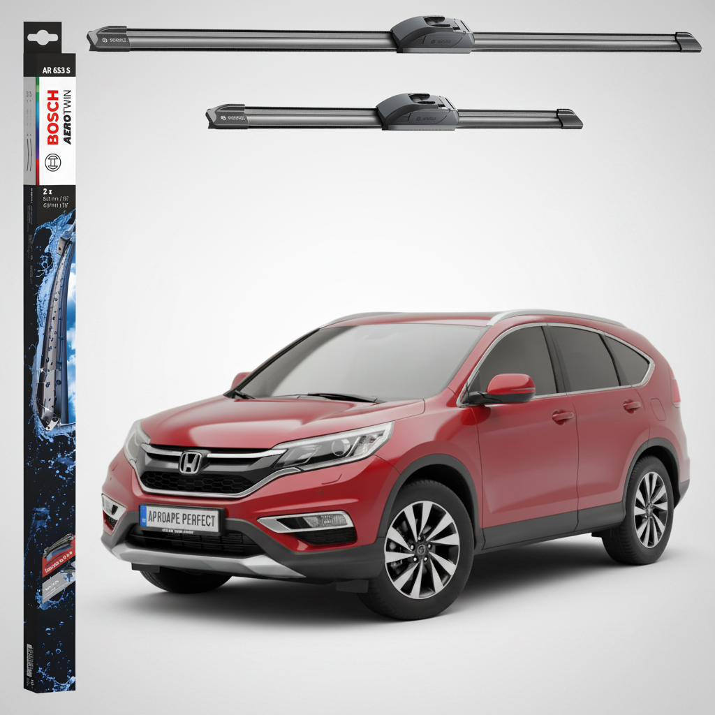 Ștergătoare Parbriz Honda CR-V IV (RM) 2012-2018 | Set Față 650+400mm Aerotwin AR653S | Bosch