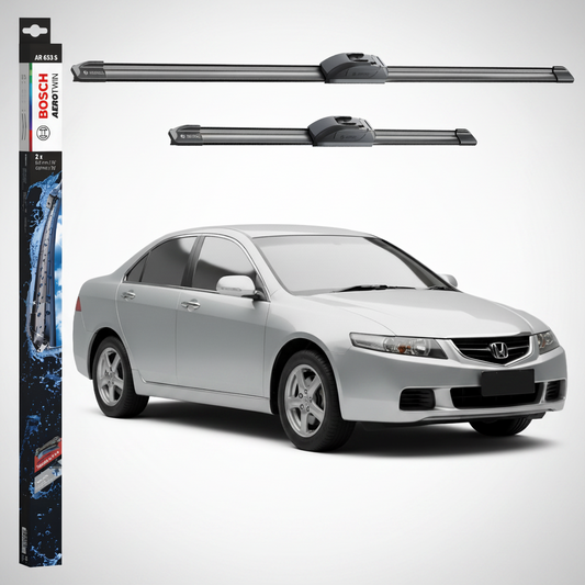 Ștergătoare Parbriz Honda Accord VII (CL, CN) 2003-2008 | Set Față 650+400mm Aerotwin AR653S | Bosch
