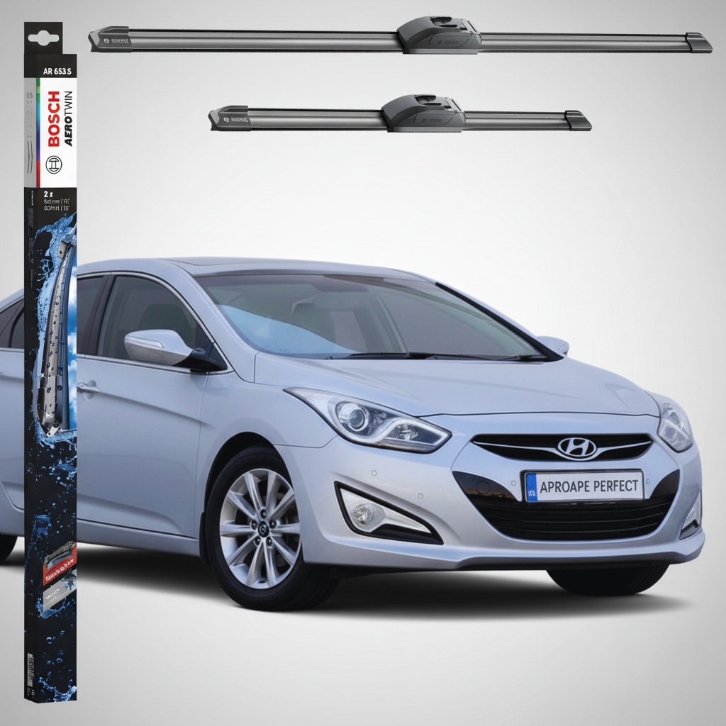 Ștergătoare Parbriz Hyundai i40 I (VF) 2012-2019 | Set Față 650+400mm Aerotwin AR653S | Bosch
