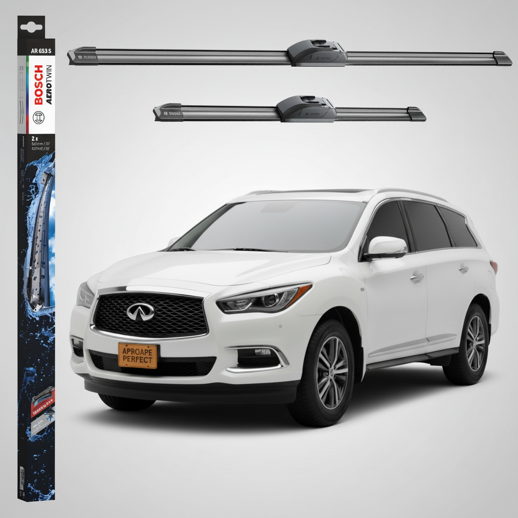 Ștergătoare Parbriz Infiniti QX60 2012-2021 | Set Față 650+400mm Aerotwin AR653S | Bosch