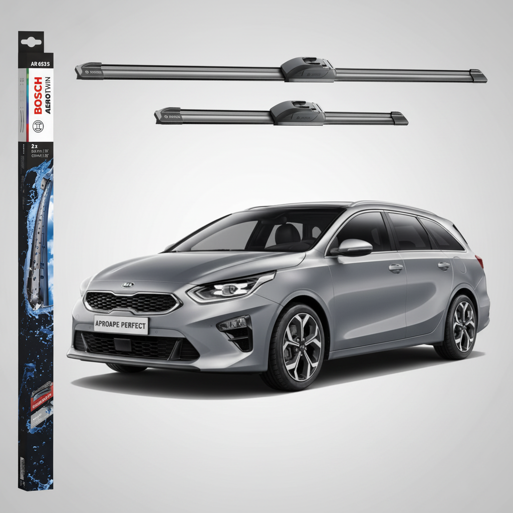 Ștergătoare Parbriz Kia Ceed Combi Van (CD) 2018-Prezent | Set Față 650+400mm Aerotwin AR653S | Bosch
