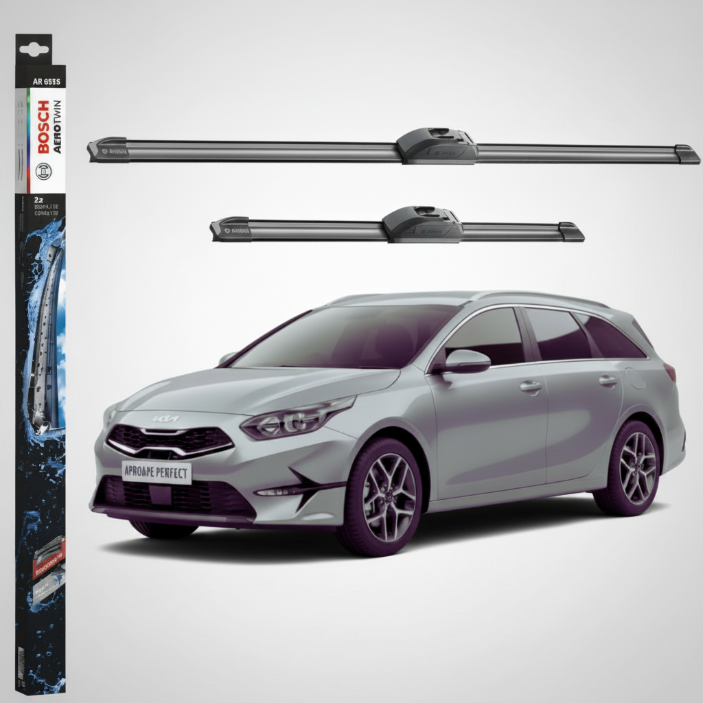 Ștergătoare Parbriz Kia Ceed Sportswagon (CD) 2018-Prezent | Set Față 650+400mm Aerotwin AR653S | Bosch