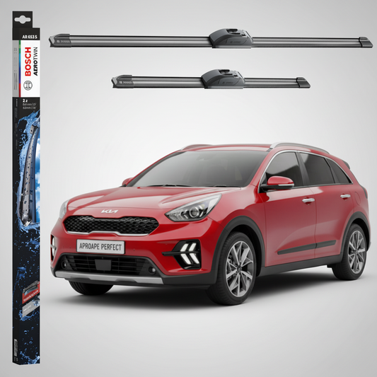 Ștergătoare Parbriz Kia Niro Van (DE) 2016-2022 | Set Față 650+400mm Aerotwin AR653S | Bosch