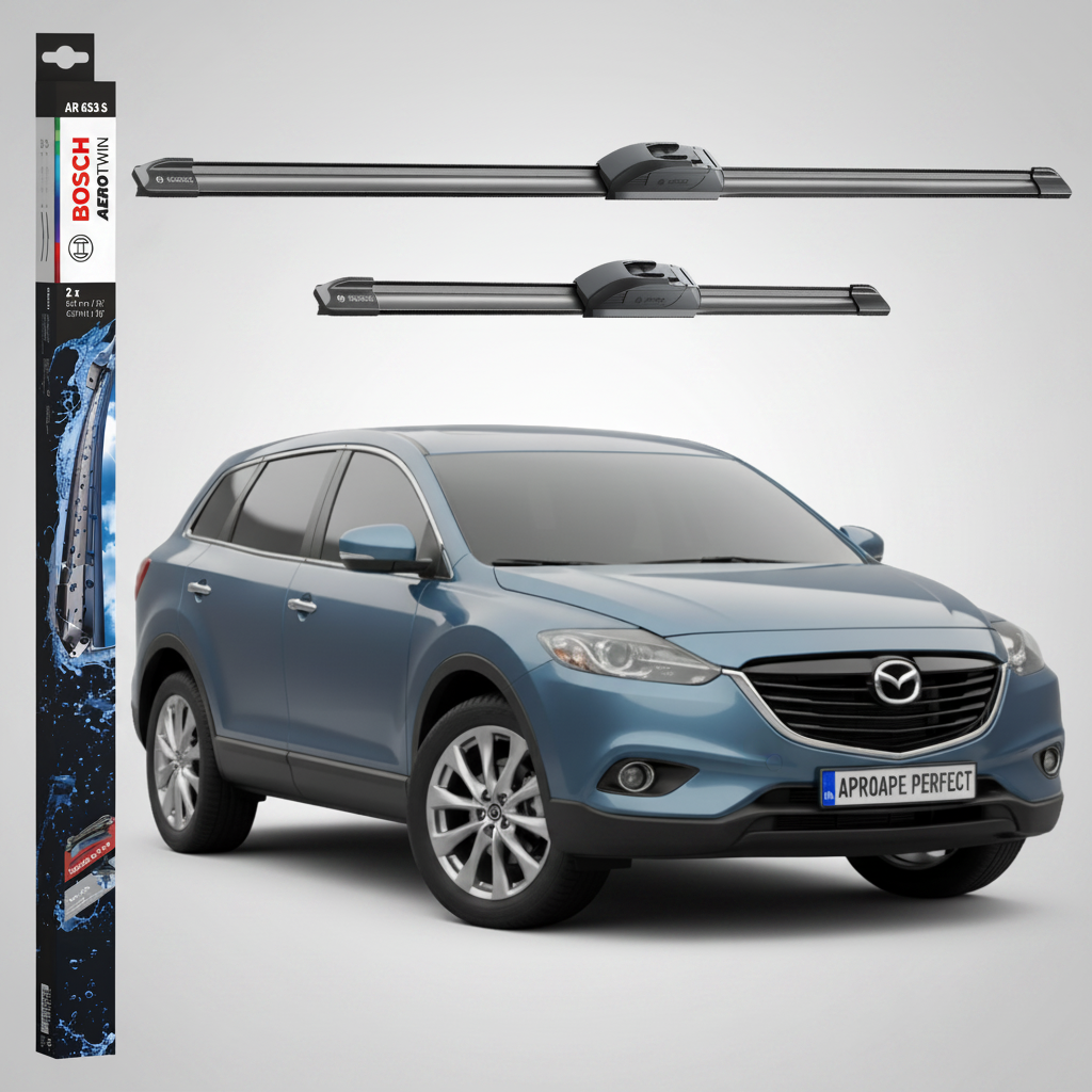 Ștergătoare Parbriz Mazda CX-9 (TB) 2006-2015 | Set Față 650+400mm Aerotwin AR653S | Bosch