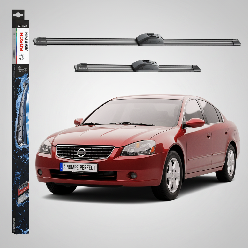Ștergătoare Parbriz Nissan Altima (L31) 2001-2006 | Set Față 650+400mm Aerotwin AR653S | Bosch