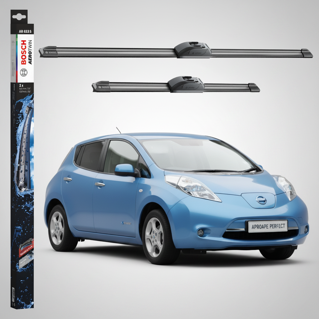 Ștergătoare Parbriz Nissan Leaf (ZE0) 2010-2017 | Set Față 650+400mm Aerotwin AR653S | Bosch