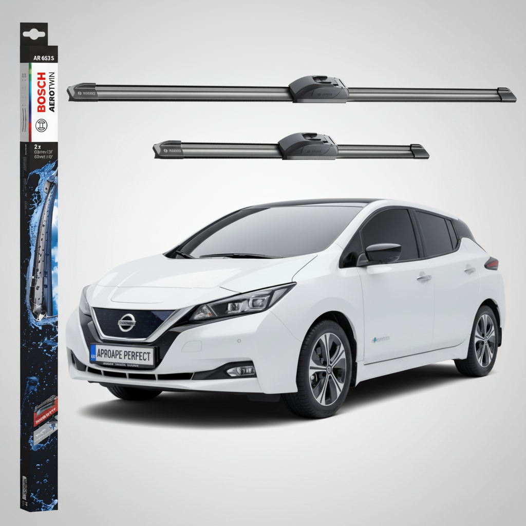 Ștergătoare Parbriz Nissan Leaf (ZE1) 2017-Prezent | Set Față 650+400mm Aerotwin AR653S | Bosch