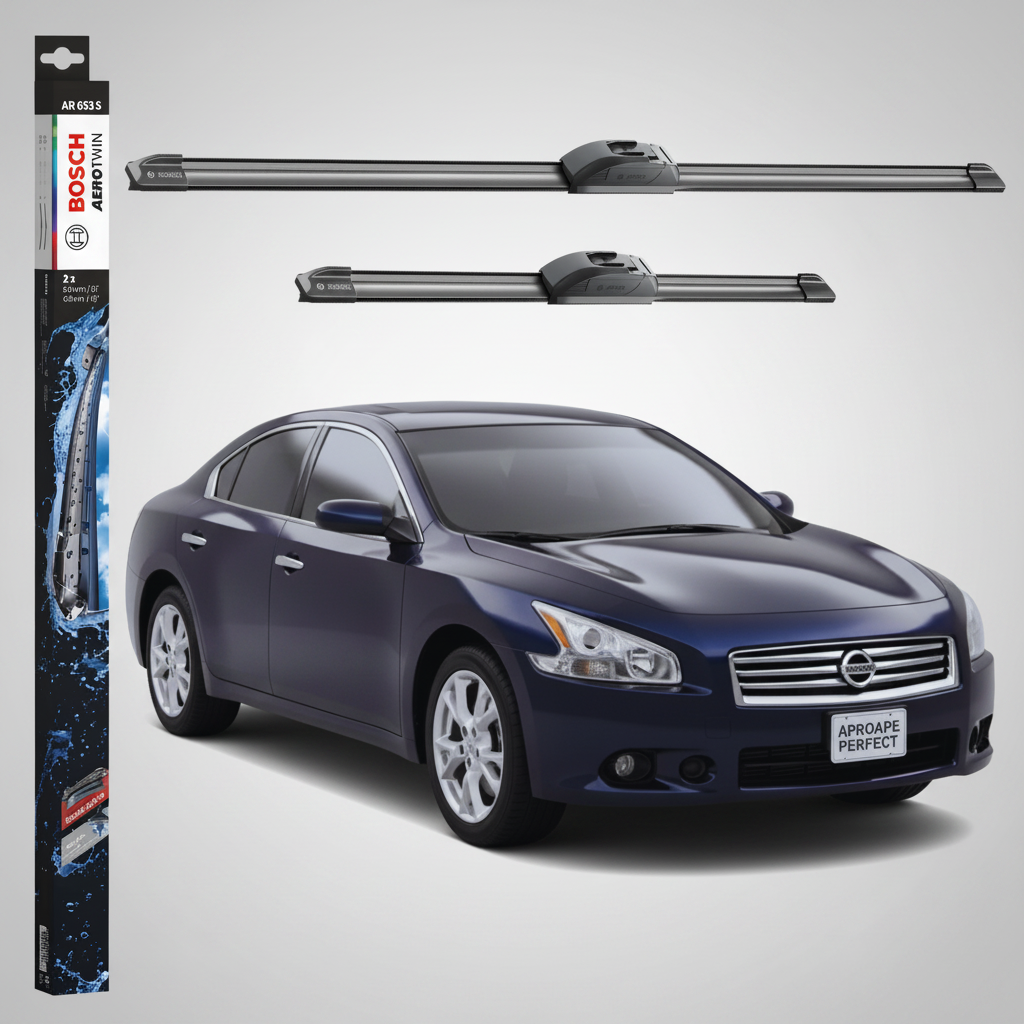 Ștergătoare Parbriz Nissan Maxima VII (A35) 2008-2014 | Set Față 650+400mm Aerotwin AR653S | Bosch