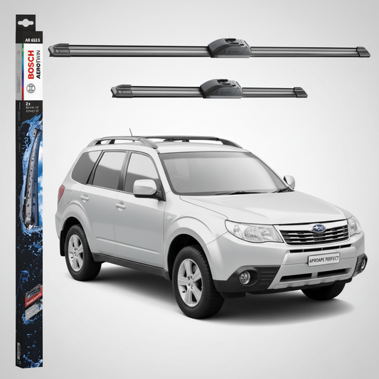Ștergătoare Parbriz Subaru Forester III (SH) 2007-2013 | Set Față 650+400mm Aerotwin AR653S | Bosch