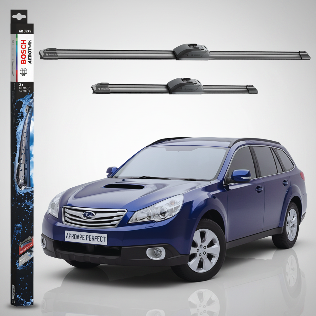 Ștergătoare Parbriz Subaru Outback IV (BR) 2009-2014 | Set Față 650+400mm Aerotwin AR653S | Bosch