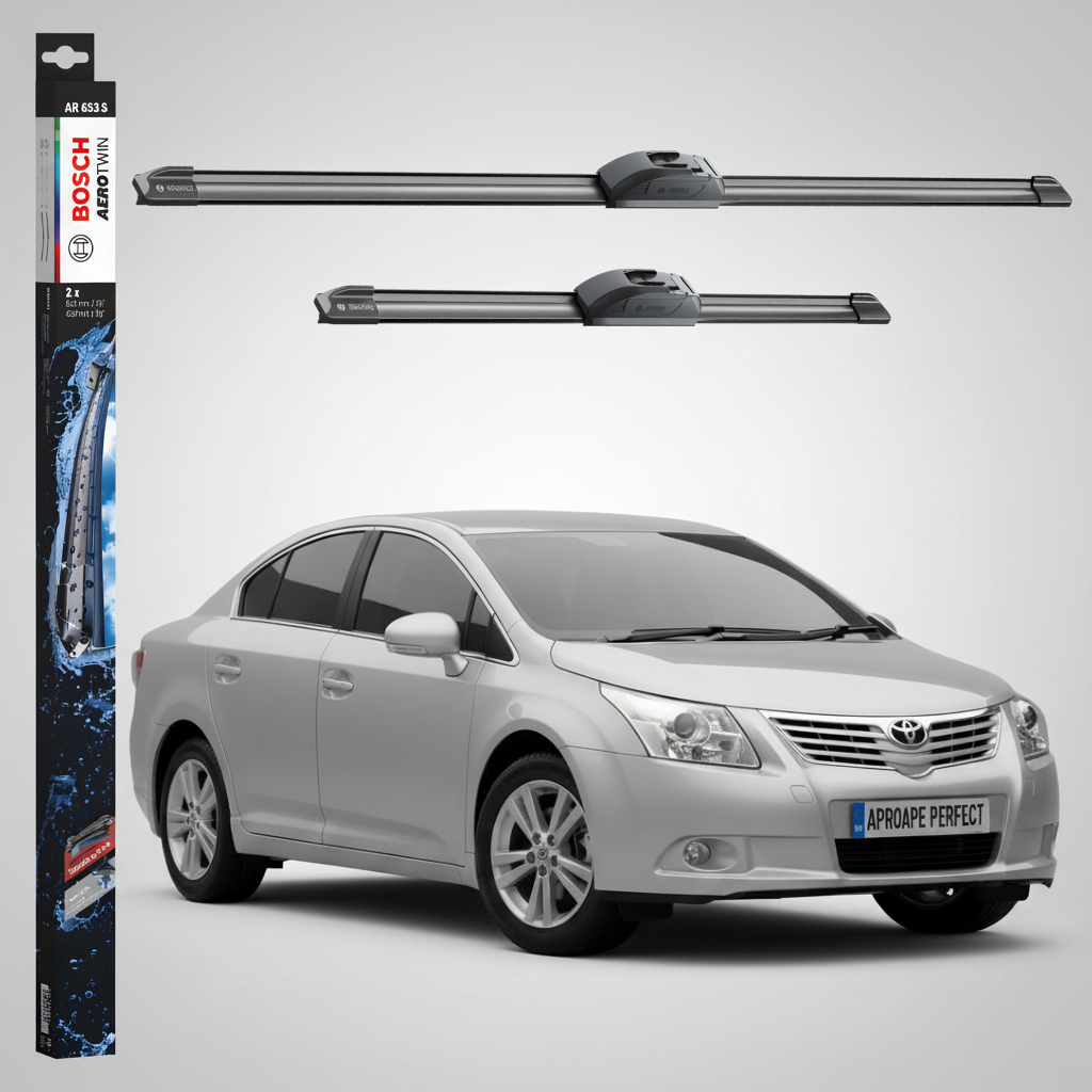 Ștergătoare Parbriz Toyota Avensis III (T27) 2008-2018 | Set Față 650+400mm Aerotwin AR653S | Bosch