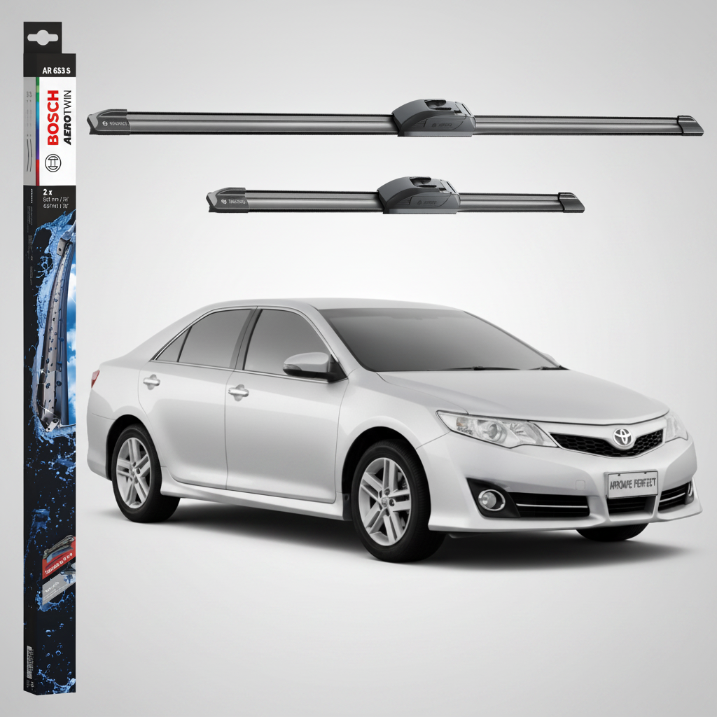Ștergătoare Parbriz Toyota Camry VII (XV50) 2011-2017 | Set Față 650+400mm Aerotwin AR653S | Bosch