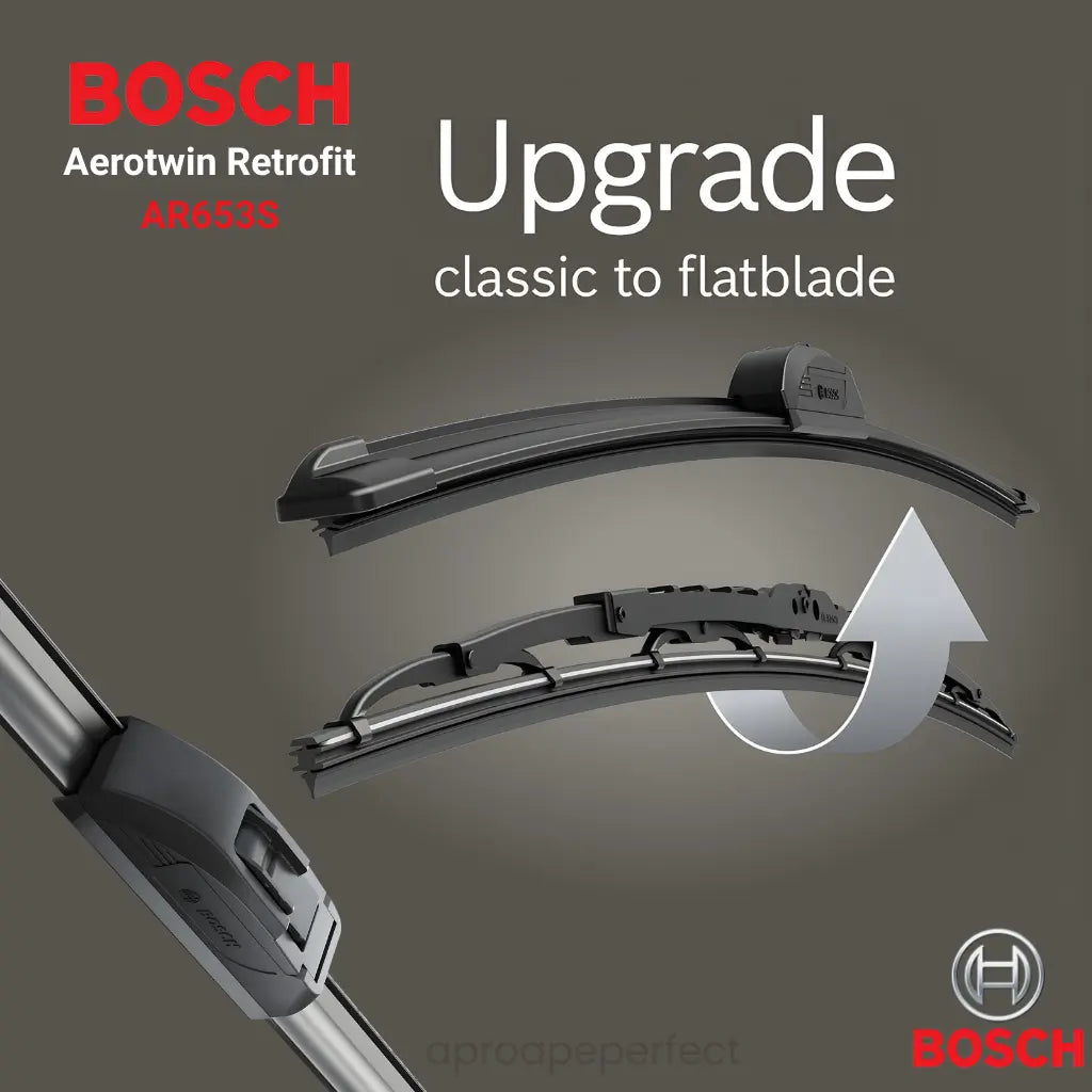 Bosch Aerotwin Retrofit AR653S upgrade classic to flatblade
