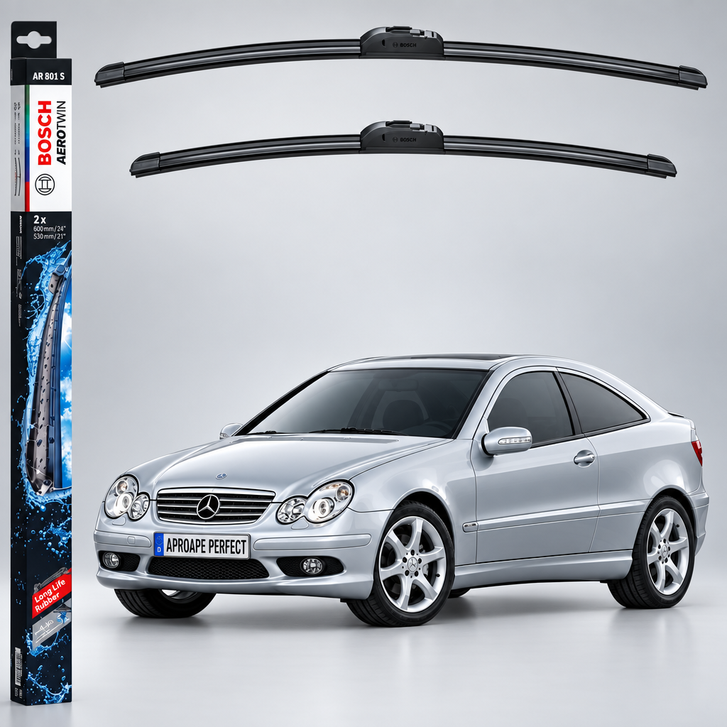 Ștergătoare Mercedes-Benz C-Class Coupe (CL203) 05.2000–06.2003