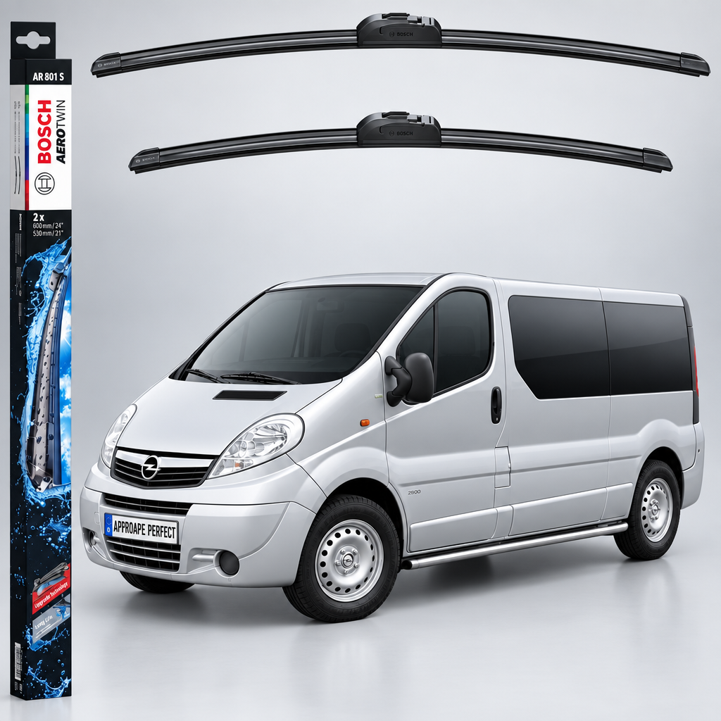 Ștergătoare Opel Vivaro A Bus (X83) 08.2001–07.2014