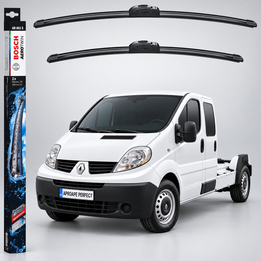 Ștergătoare Renault Trafic II Platform (EL) 03.2001–07.2014