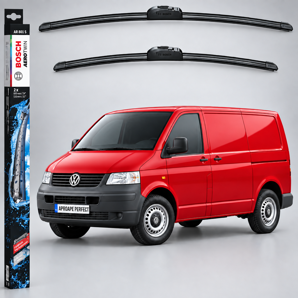Ștergătoare VW Transporter T5 04.2003–11.2009