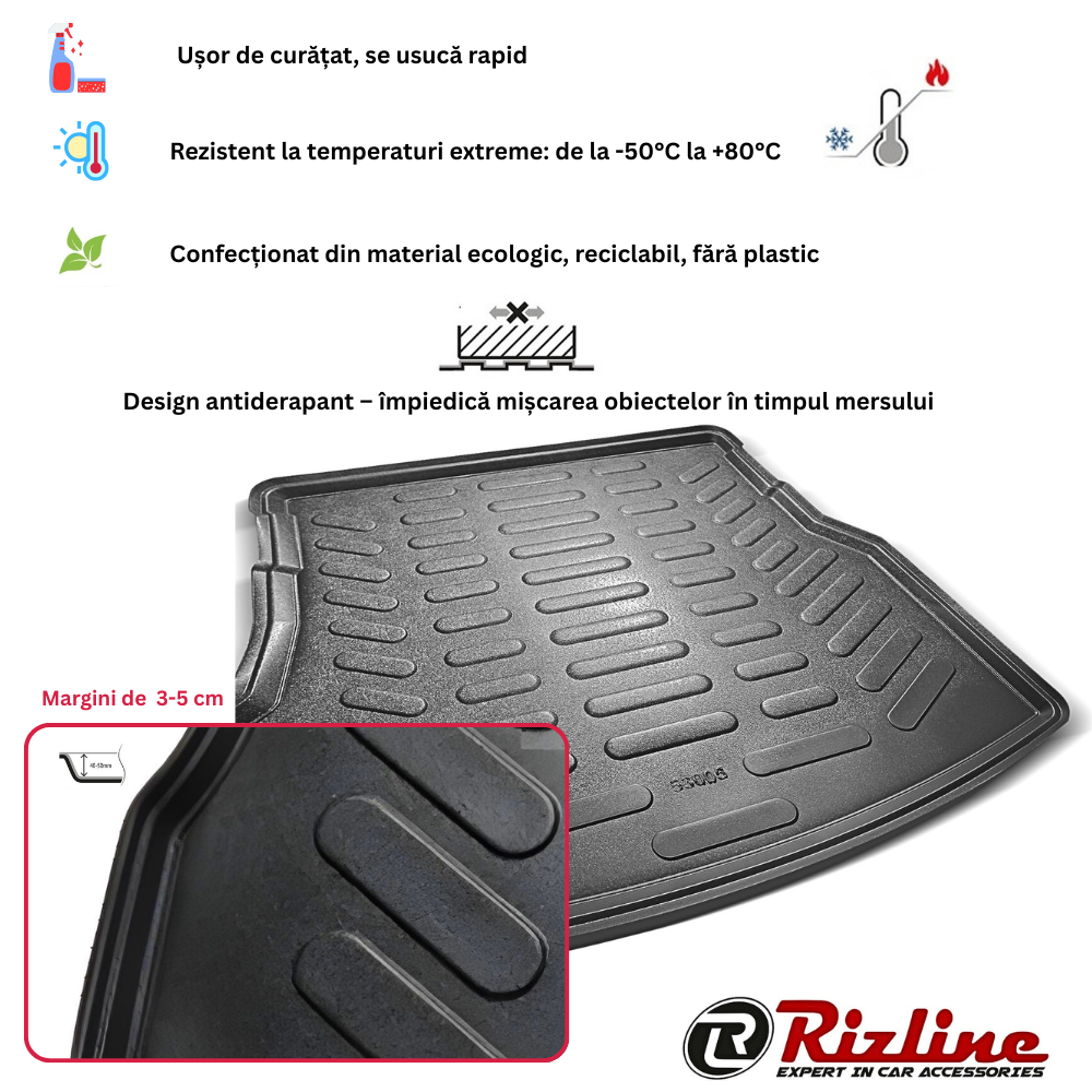 Tavă Portbagaj Dacia Logan III 2021 + Rizline Original
