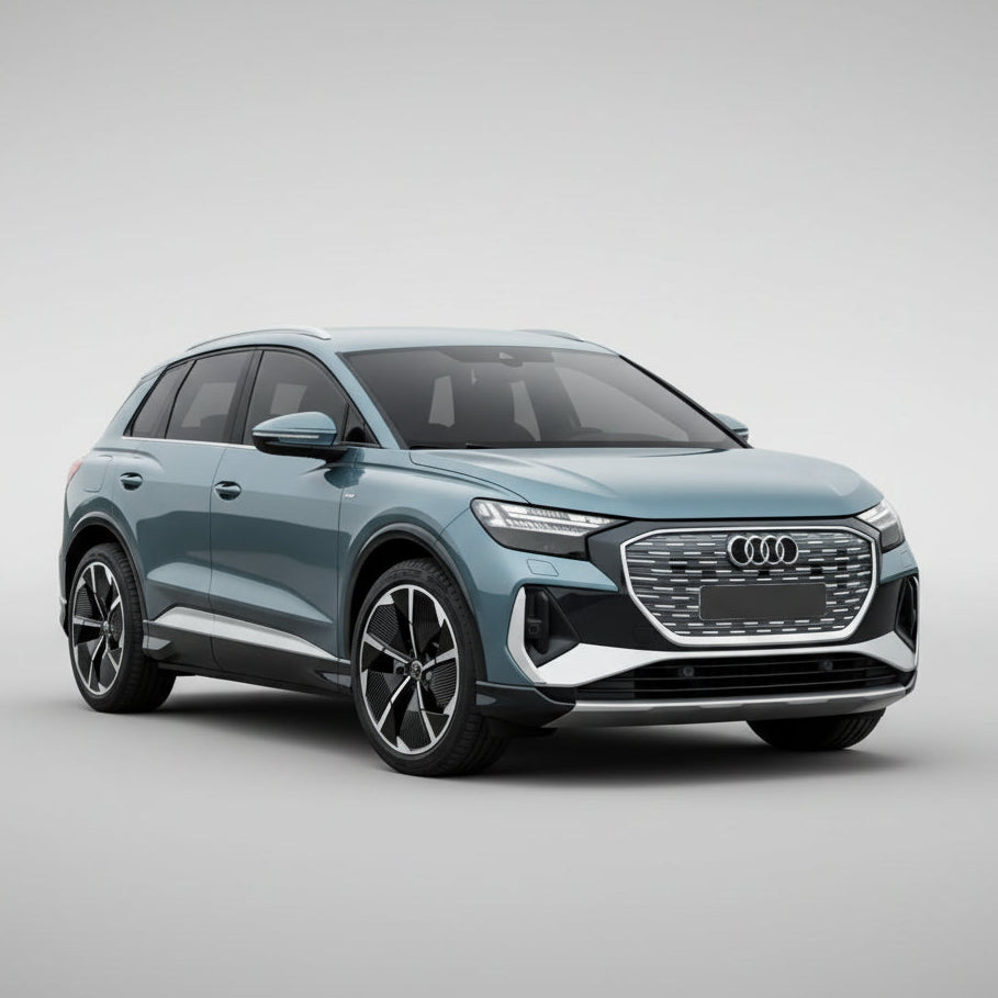 Audi SUV on a gray background
