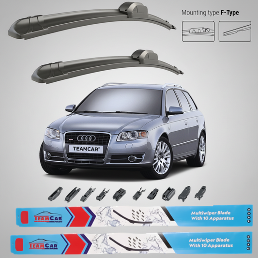 Ștergătoare Audi A4 Avant B7 (2004–2008) Flat | Set față – TeamCar®
