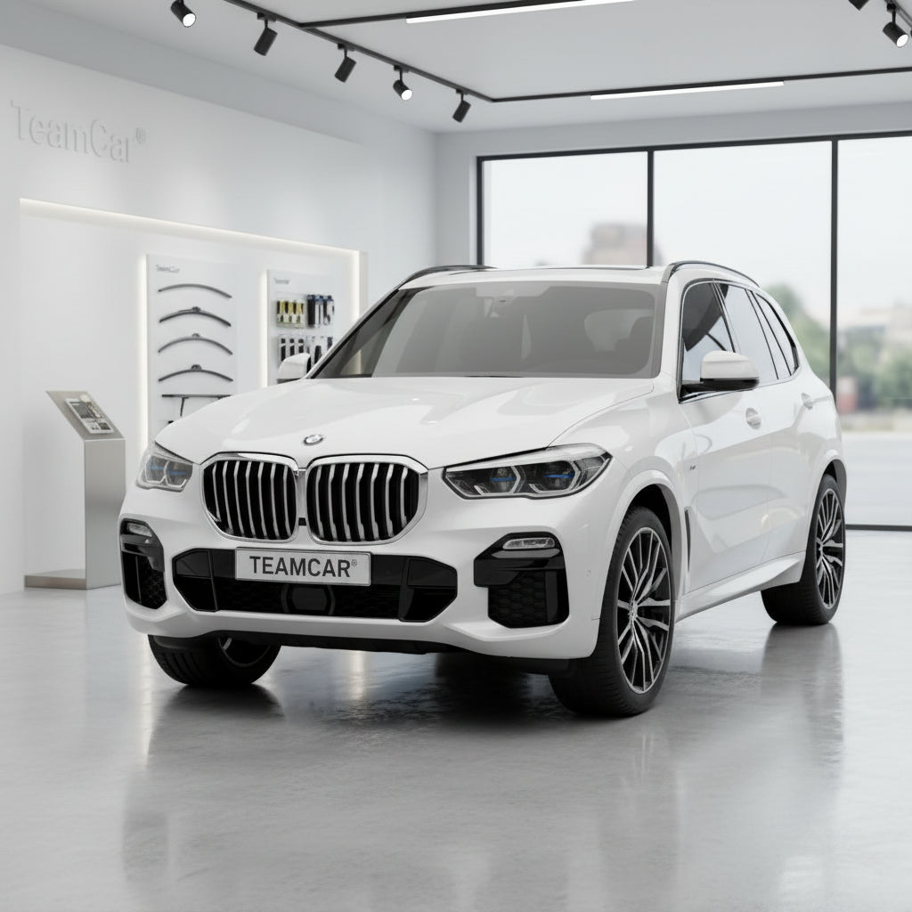 Covorase auto tip tavita dedicate pentru Ștergătoare BMW X5 G05 (2018-2023) | Set Complet – TeamCar® - cauciuc antiderapant, usor de curatat