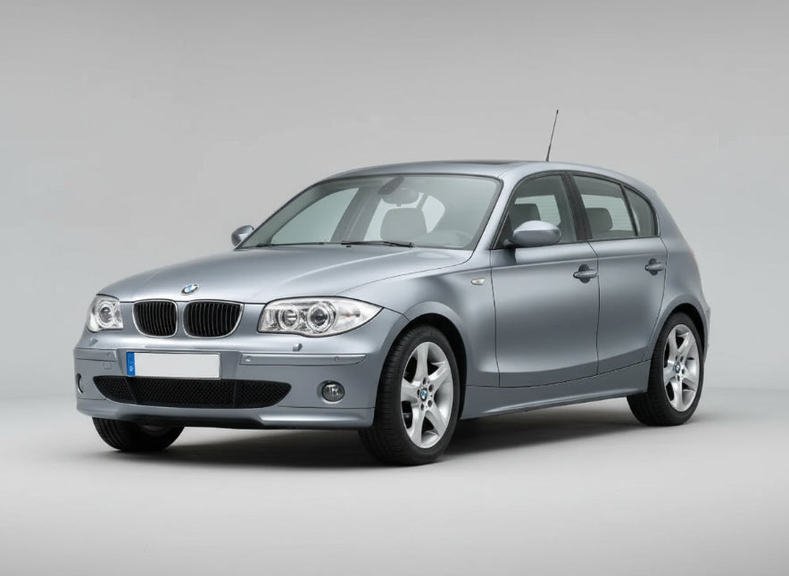 BMW Seria 1 E87 / E81 / E82 / E88 (2004–2013) car on a GREY background