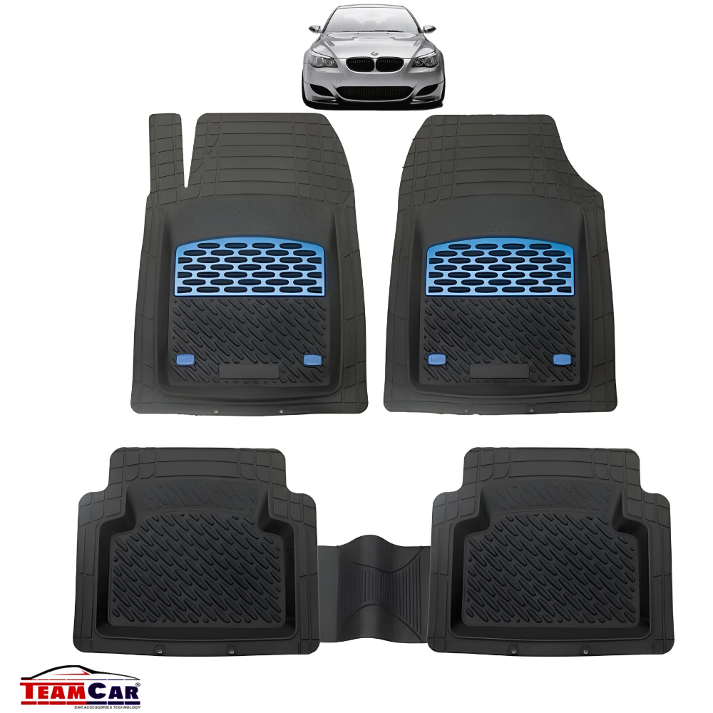 Covorase BMW Seria 5 E60 2003-2010 black/blue