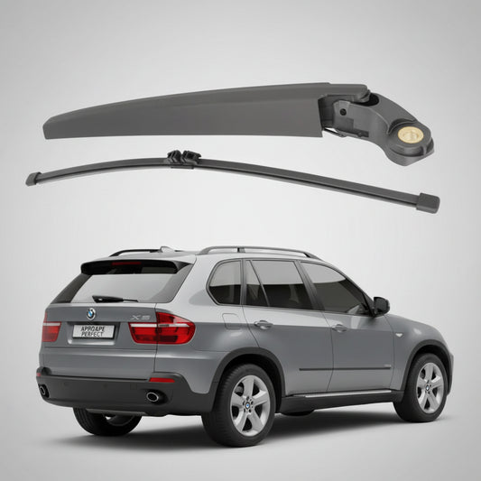 Rear Wiper Arm and Blade BMW X5 E70 (2006-2013) - 390mm, Complete Set with Cap Mammooth MMT RAW 285