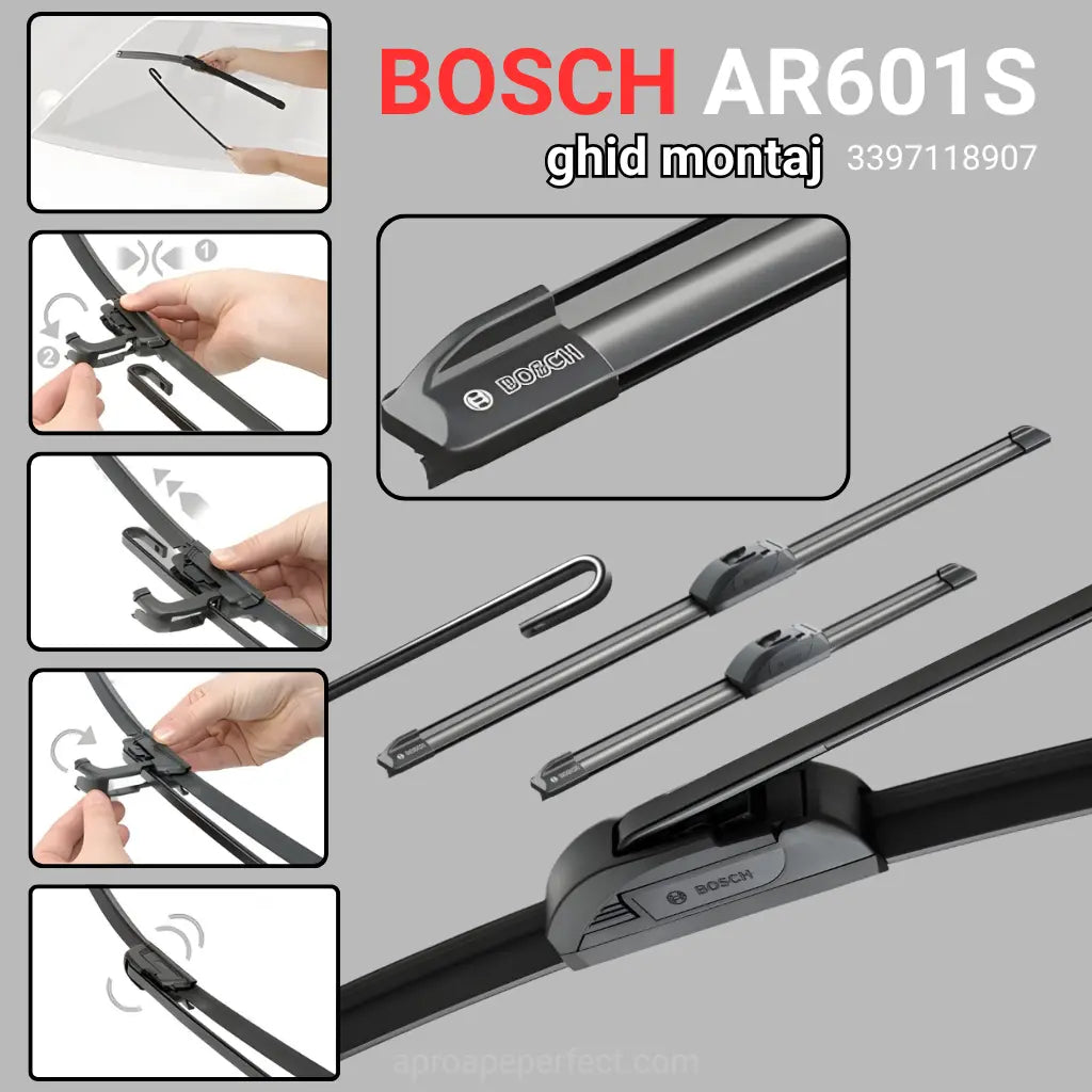 Bosch AR601S ghid montaj