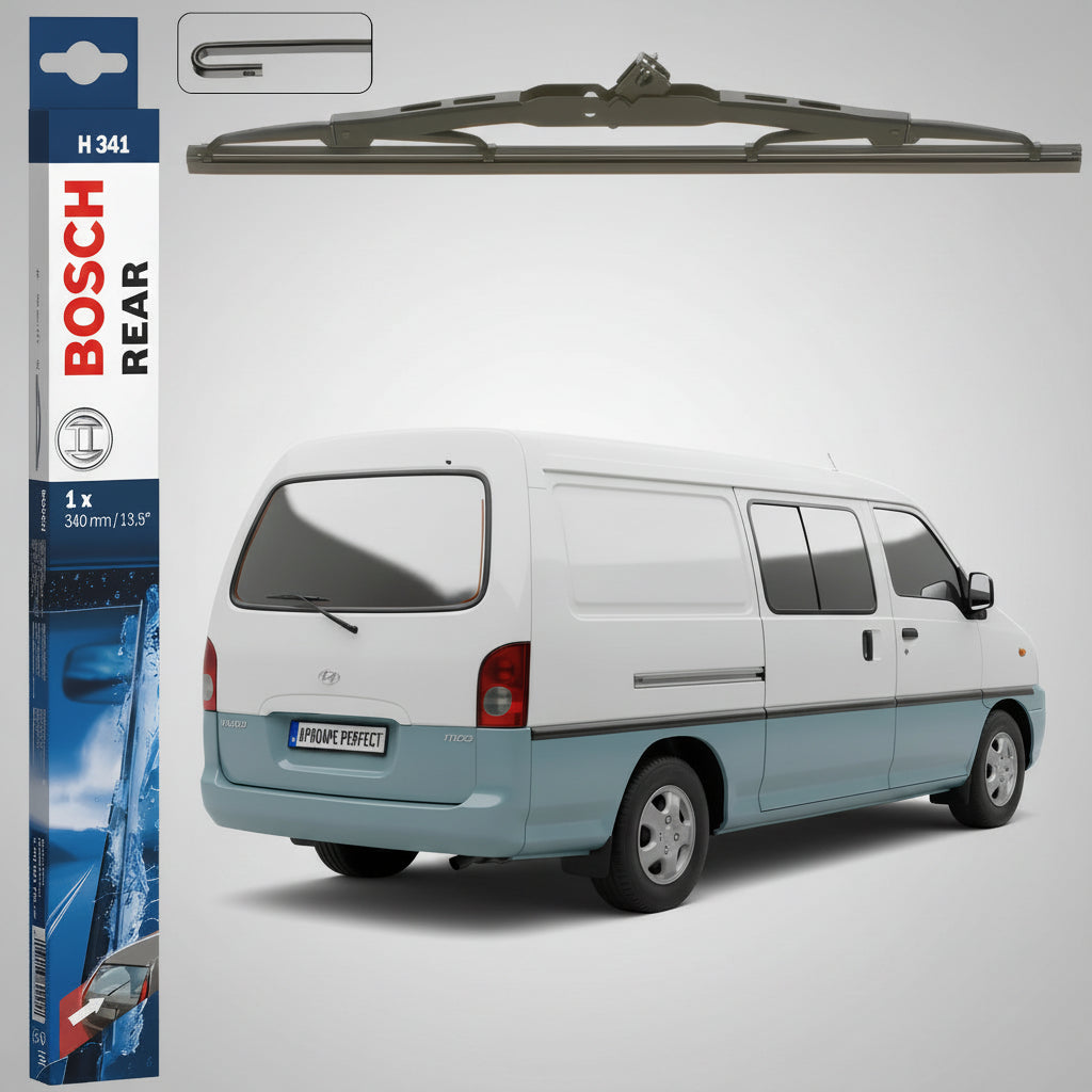 Ștergător Lunetă Bosch Twin H341 pentru Hyundai Grace Bus 1993–2003