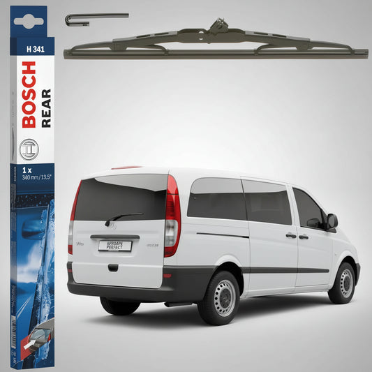 Ștergător Lunetă Bosch Twin H341 pentru Mercedes-Benz Vito Bus (W639) 2003–2014