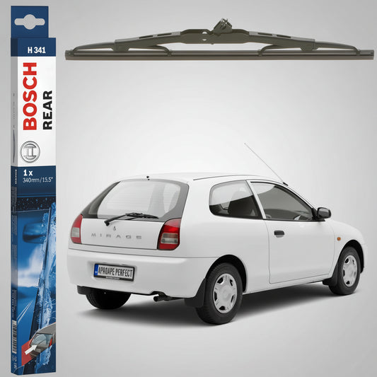 Ștergător Lunetă Bosch Twin H341 pentru Mitsubishi Mirage V Hatchback (CJ_A) 1995–2003