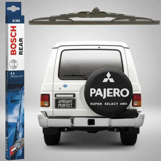Ștergător Lunetă Bosch Twin H341 pentru Mitsubishi Pajero I (L04_G) SUV 1982–1991