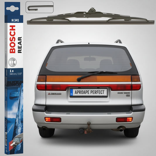 Ștergător Lunetă Bosch Twin H341 pentru Mitsubishi Space Wagon (N3_W, N4_W) MPV 1991–1999