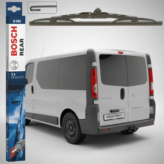 Ștergător Lunetă Bosch Twin H341 pentru Nissan Primastar Bus (X83) 2001–2014