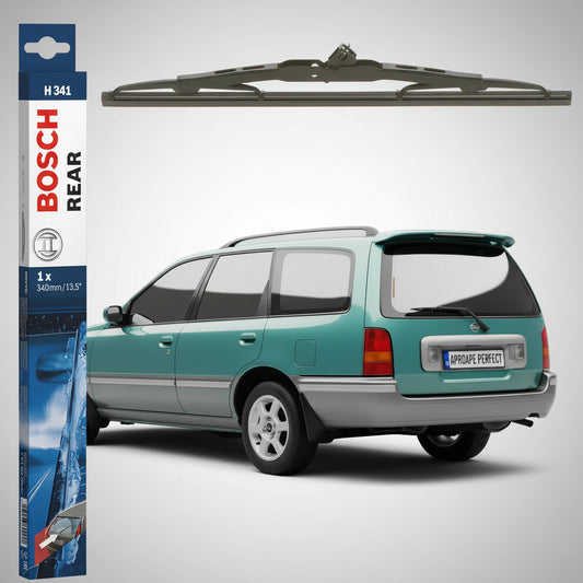 Ștergător Lunetă Bosch Twin H341 pentru Nissan Sunny III Estate Van (Y10) 1990–2000