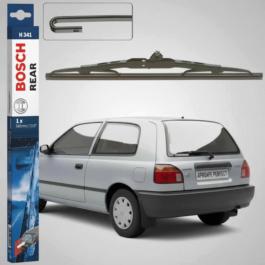 Ștergător Lunetă Bosch Twin H341 pentru Nissan Sunny III Hatchback (N14) 1990–1995