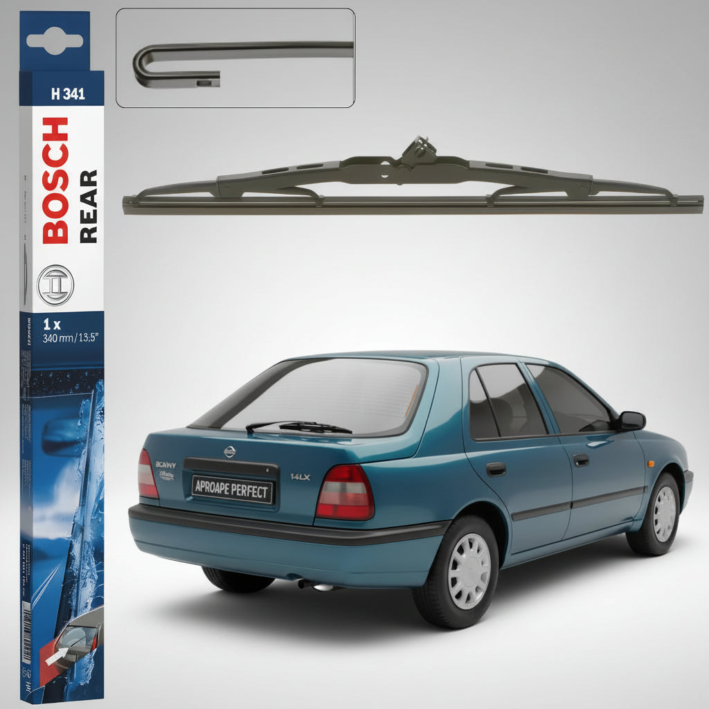 Ștergător Lunetă Bosch Twin H341 pentru Nissan Sunny III Liftback (N14) 1990–1995