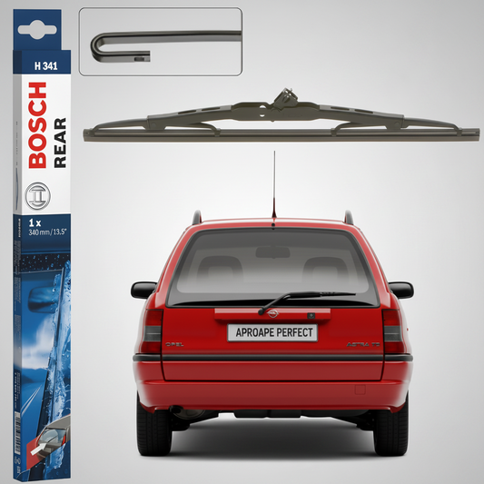Ștergător Lunetă Bosch Twin H341 pentru Opel Astra F Classic Estate Break 1998–2005