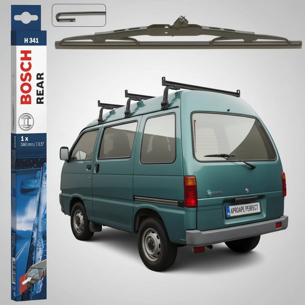 Ștergător Lunetă Bosch Twin H341 pentru Piaggio Porter Bus 1993–2016