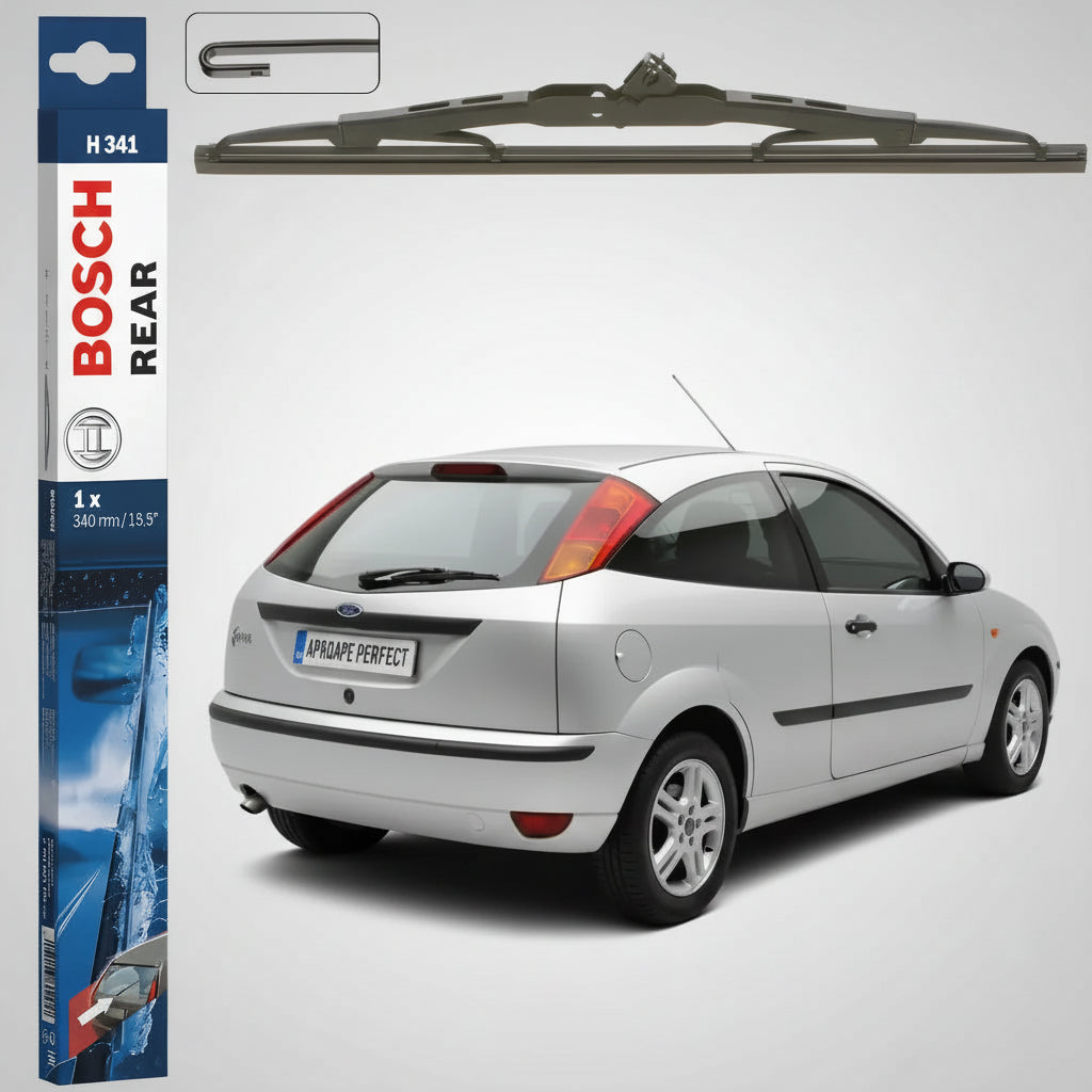 Ștergător Lunetă Bosch Twin H341 pentru Ford Focus I (DAW, DBW) Hatchback 1998–2004